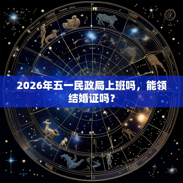 2026年五一民政局上班吗，能领结婚证吗？
