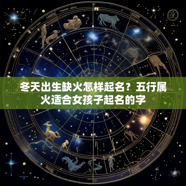 冬天出生缺火怎样起名?五行属火适合女孩子起名的字