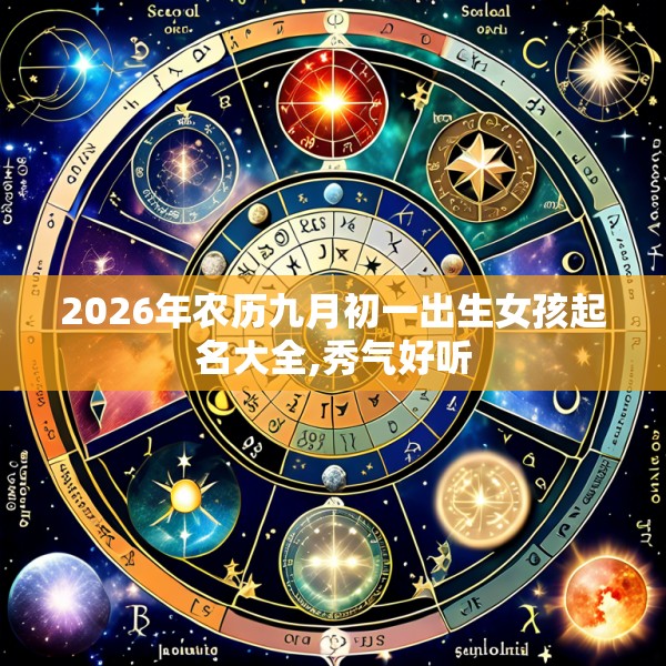 2026年农历九月初一出生女孩起名大全,秀气好听