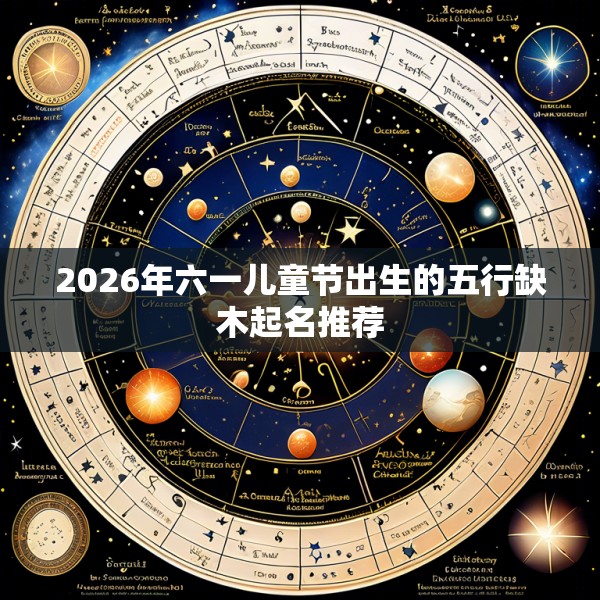 2026年六一儿童节出生的五行缺木起名推荐