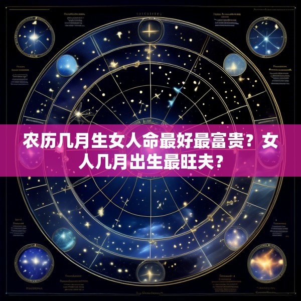 农历几月生女人命最好最富贵？女人几月出生最旺夫？