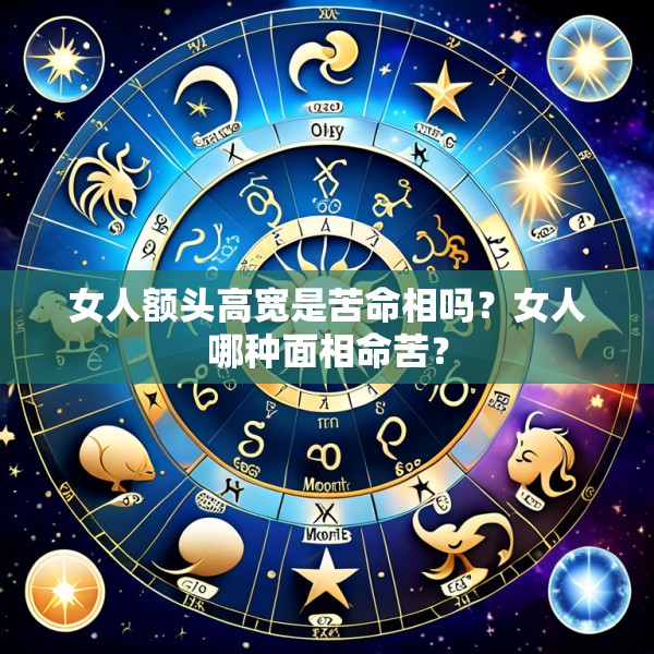 女人额头高宽是苦命相吗？女人哪种面相命苦？