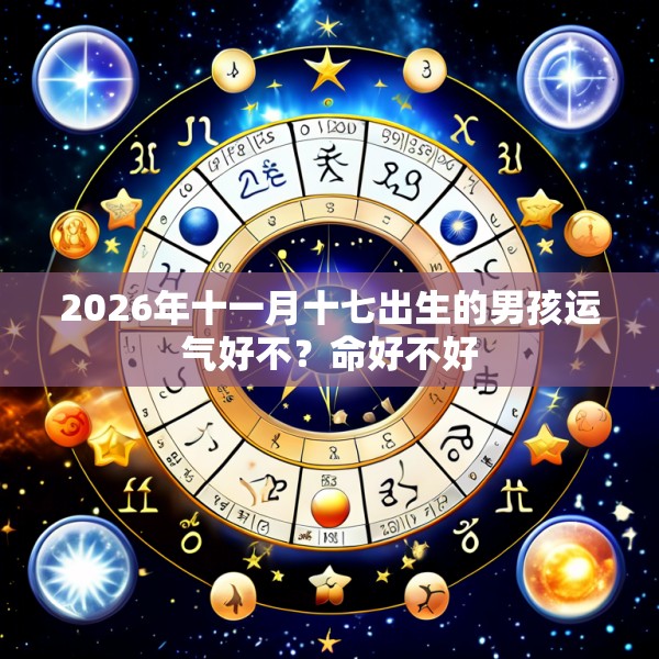 2026年十一月十七出生的男孩运气好不?命好不好