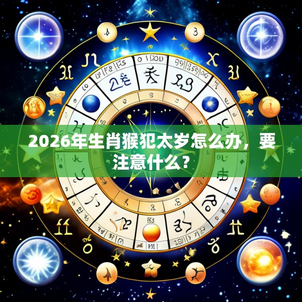 2026年生肖猴犯太岁怎么办，要注意什么？