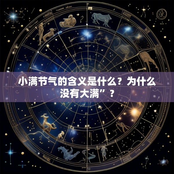 小满节气的含义是什么?为什么没有大满”?
