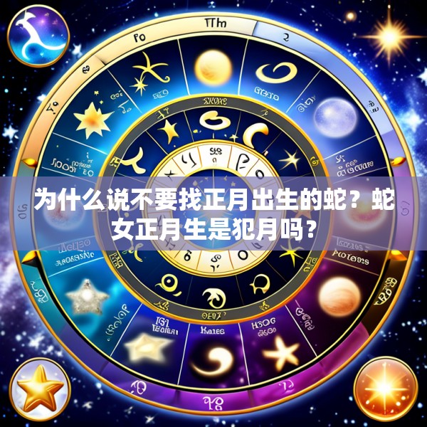 为什么说不要找正月出生的蛇?蛇女正月生是犯月吗?