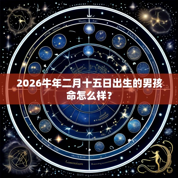 2026牛年二月十五日出生的男孩命怎么样？