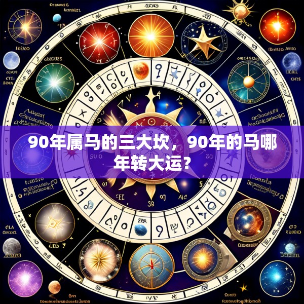 90年属马的三大坎，90年的马哪年转大运？