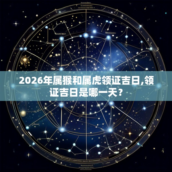 2026年属猴和属虎领证吉日,领证吉日是哪一天？