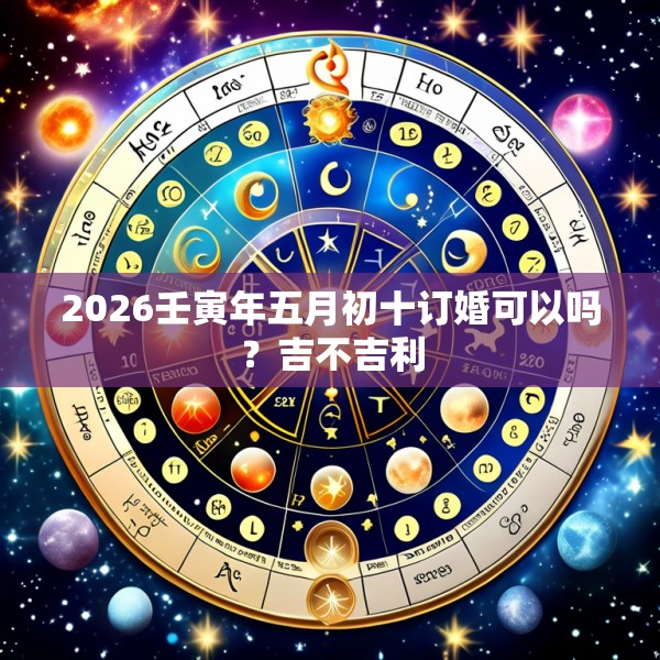 2026壬寅年五月初十订婚可以吗？吉不吉利