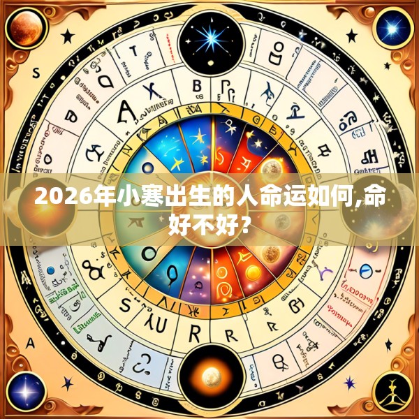 2026年小寒出生的人命运如何,命好不好?