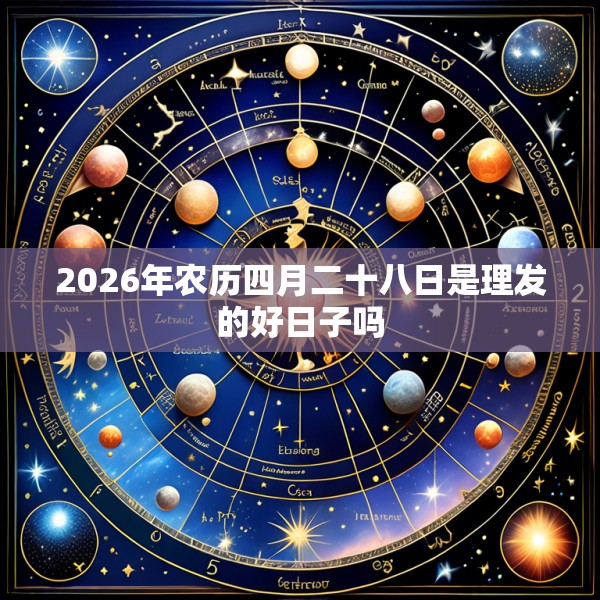 2026年农历四月二十八日是理发的好日子吗