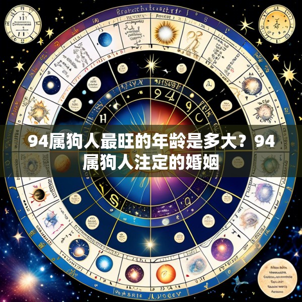 94属狗人最旺的年龄是多大？94属狗人注定的婚姻