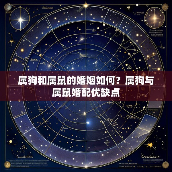 属狗和属鼠的婚姻如何？属狗与属鼠婚配优缺点