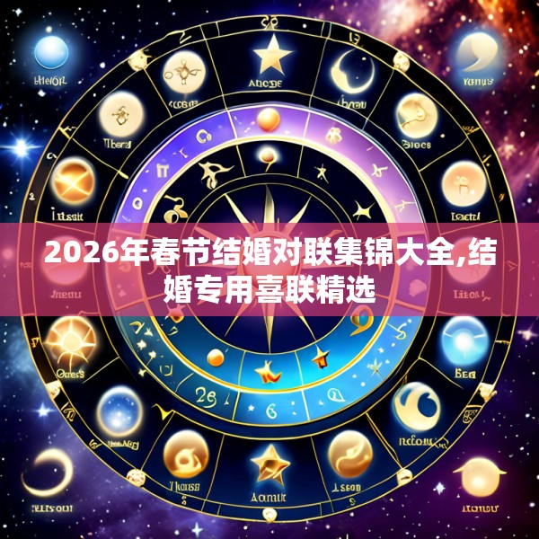 2026年春节结婚对联集锦大全,结婚专用喜联精选