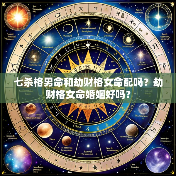 七杀格男命和劫财格女命配吗？劫财格女命婚姻好吗？