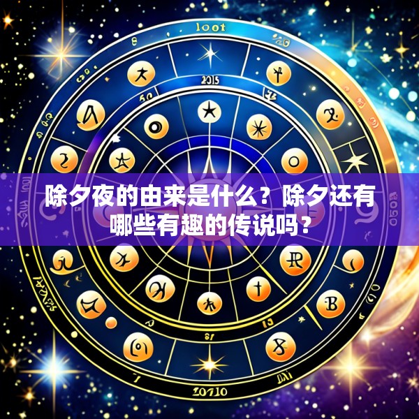 除夕夜的由来是什么?除夕还有哪些有趣的传说吗?