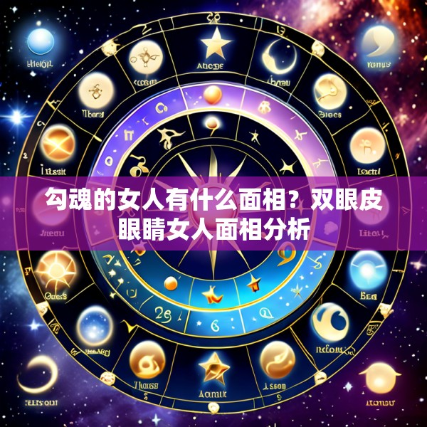 勾魂的女人有什么面相？双眼皮眼睛女人面相分析