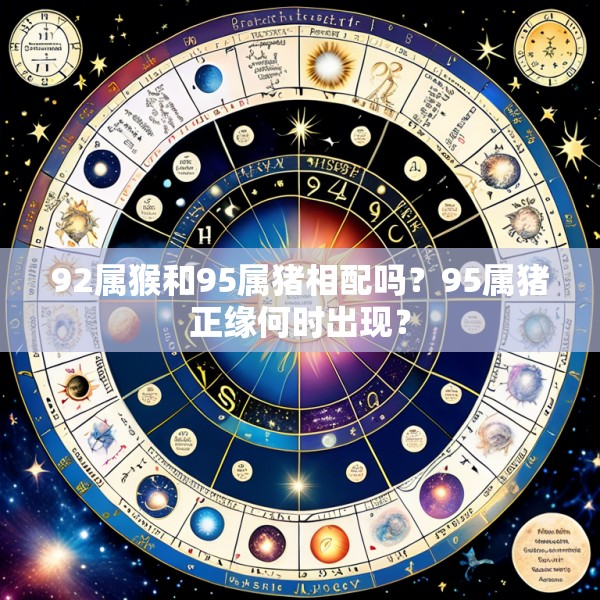 92属猴和95属猪相配吗？95属猪正缘何时出现？