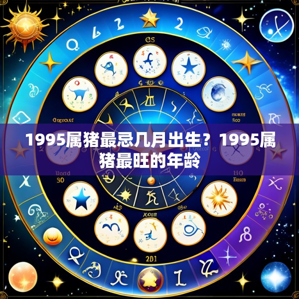 1995属猪最忌几月出生？1995属猪最旺的年龄