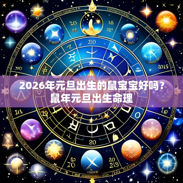 2026年元旦出生的鼠宝宝好吗?鼠年元旦出生命理