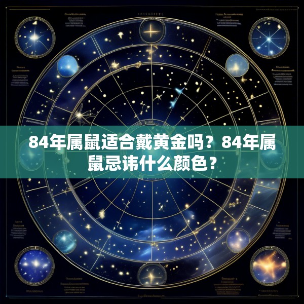 84年属鼠适合戴黄金吗？84年属鼠忌讳什么颜色？