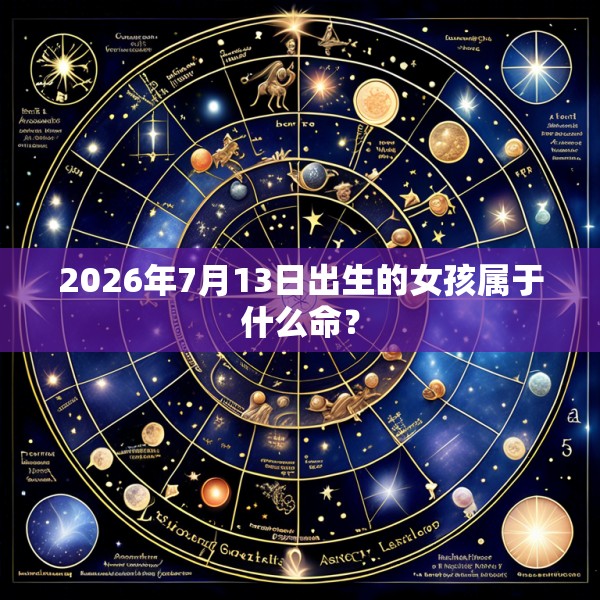 2026年7月13日出生的女孩属于什么命？