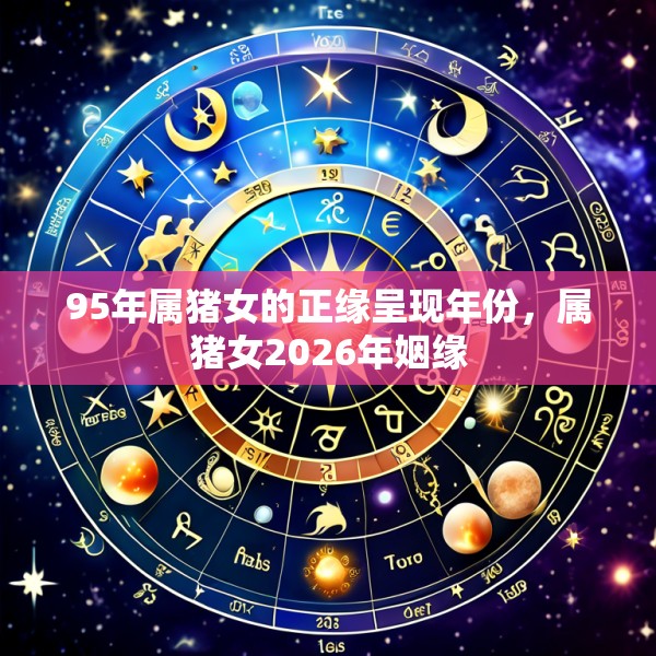95年属猪女的正缘呈现年份，属猪女2026年姻缘