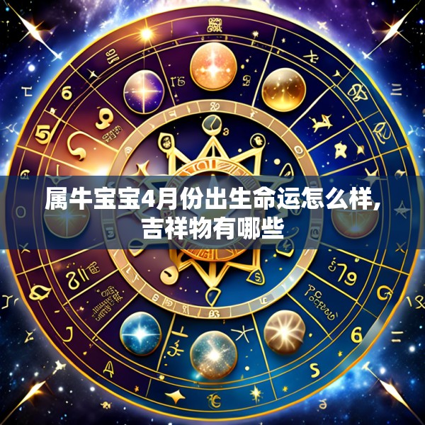 属牛宝宝4月份出生命运怎么样,吉祥物有哪些