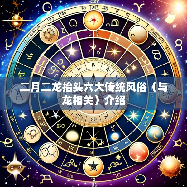 二月二龙抬头六大传统风俗(与龙相关)介绍