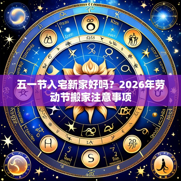 五一节入宅新家好吗?2026年劳动节搬家注意事项