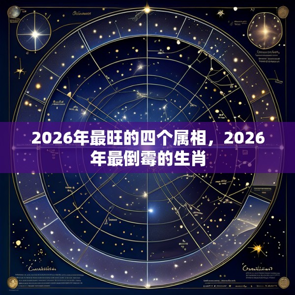 2026年最旺的四个属相，2026年最倒霉的生肖