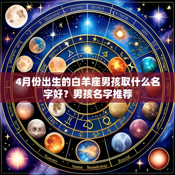 4月份出生的白羊座男孩取什么名字好？男孩名字推荐