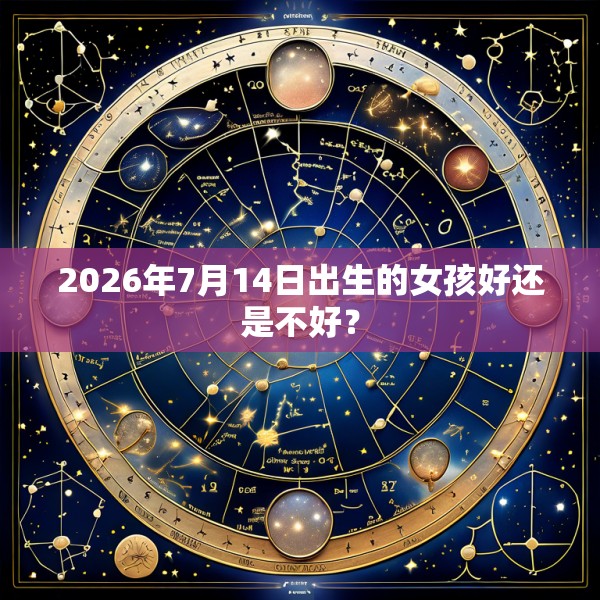 2026年7月14日出生的女孩好还是不好？
