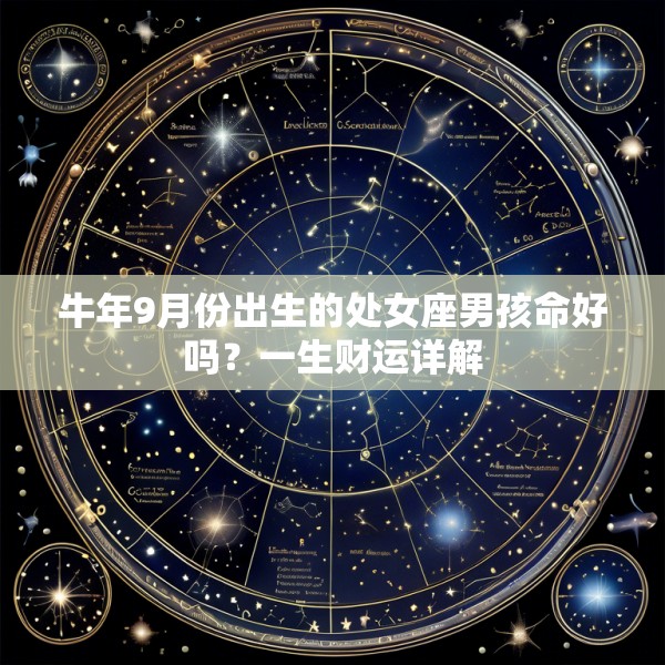 牛年9月份出生的处女座男孩命好吗?一生财运详解