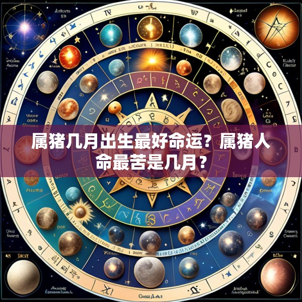 属猪几月出生最好命运？属猪人命最苦是几月？