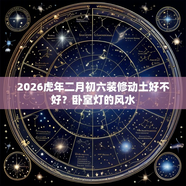 2026虎年二月初六装修动土好不好？卧室灯的风水