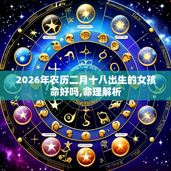 2026年农历二月十八出生的女孩命好吗,命理解析