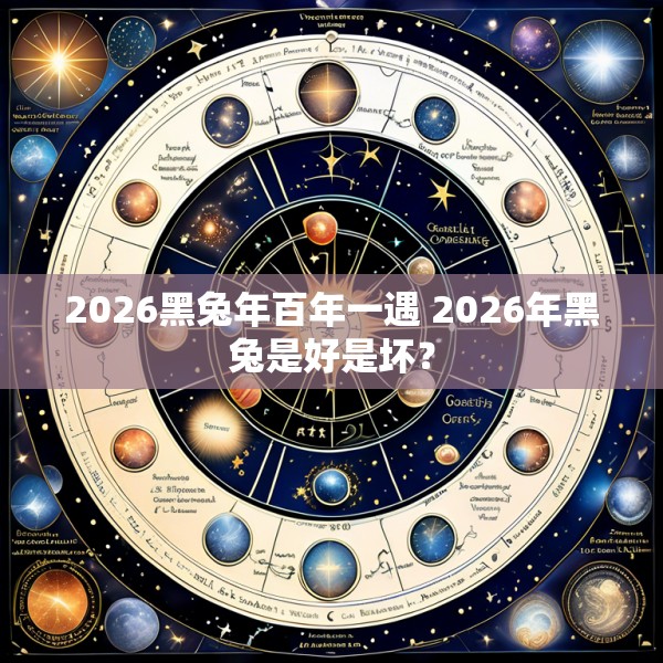 2026黑兔年百年一遇 2026年黑兔是好是坏？