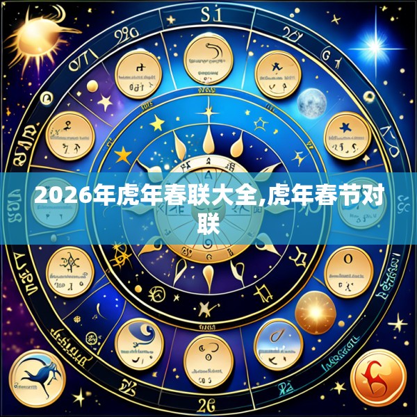 2026年虎年春联大全,虎年春节对联