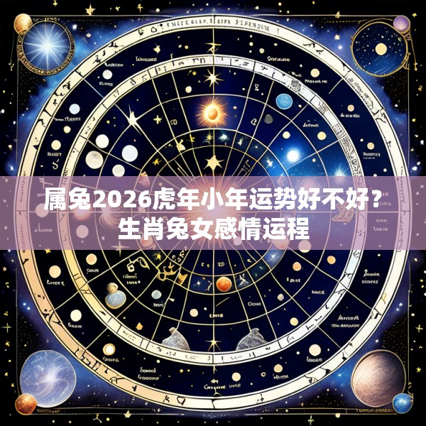 属兔2026虎年小年运势好不好？生肖兔女感情运程