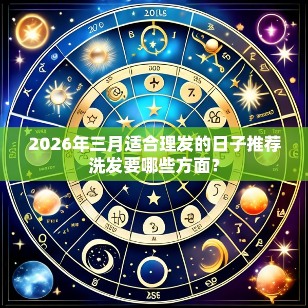 2026年三月适合理发的日子推荐洗发要哪些方面？
