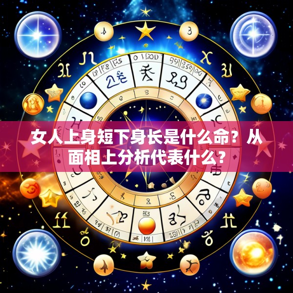 女人上身短下身长是什么命?从面相上分析代表什么?