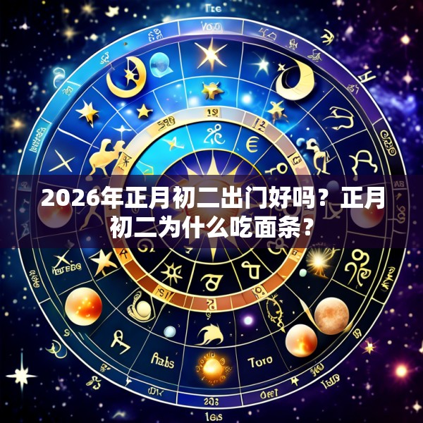 2026年正月初二出门好吗？正月初二为什么吃面条？