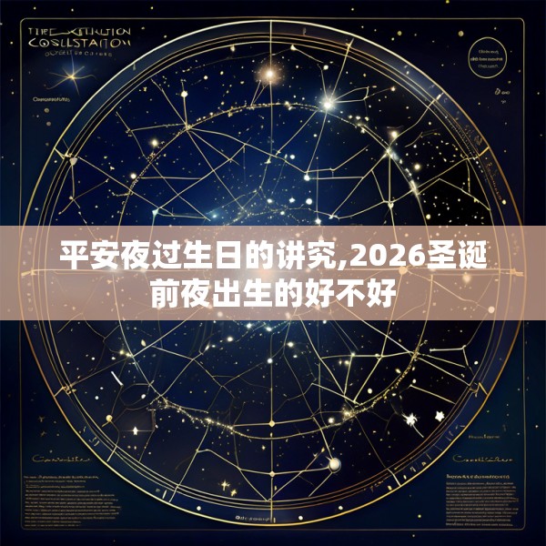 平安夜过生日的讲究,2026圣诞前夜出生的好不好