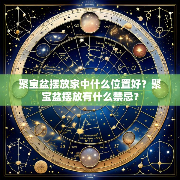 聚宝盆摆放家中什么位置好?聚宝盆摆放有什么禁忌?