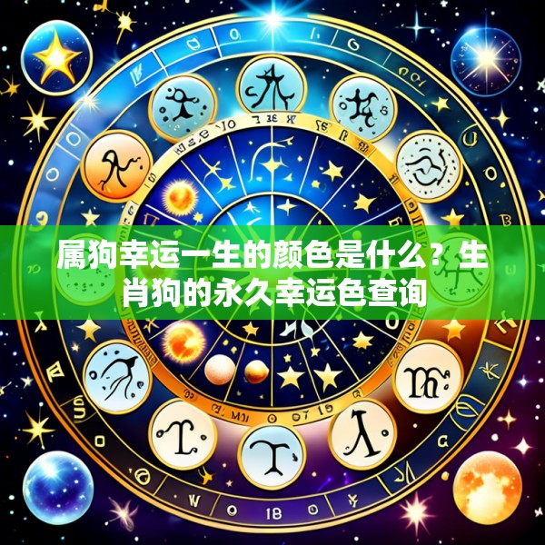 属狗幸运一生的颜色是什么？生肖狗的永久幸运色查询