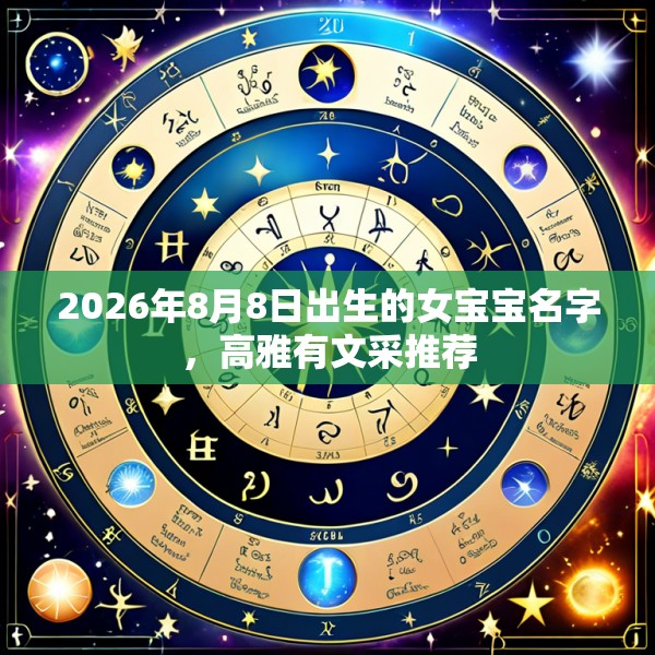 2026年8月8日出生的女宝宝名字,高雅有文采推荐