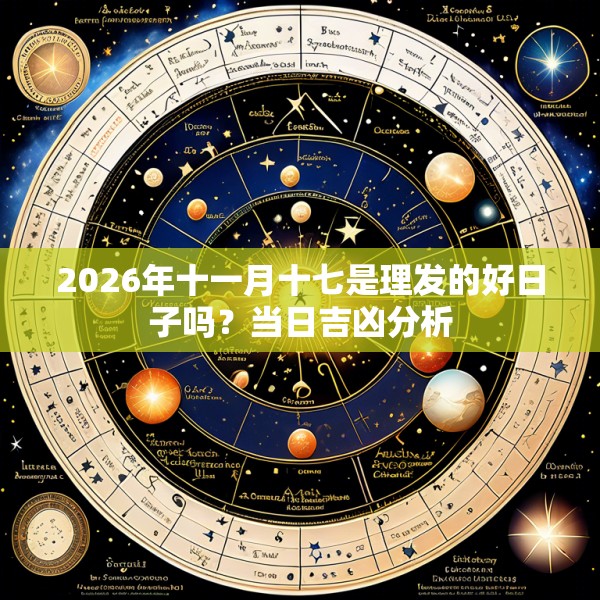 2026年十一月十七是理发的好日子吗？当日吉凶分析