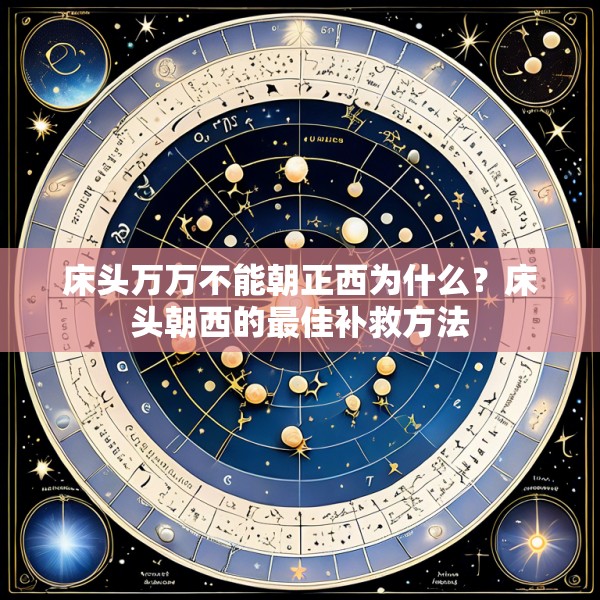 床头万万不能朝正西为什么?床头朝西的最佳补救方法